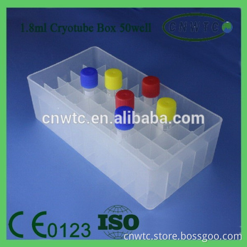 Plastic Cryovial Tube Box